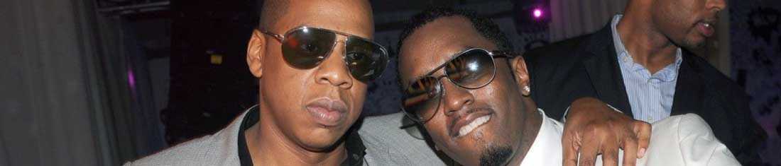 Jay Z With A Champagne Bottle