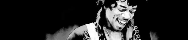 Jimi Hendrix numa breve história sobre a música negra